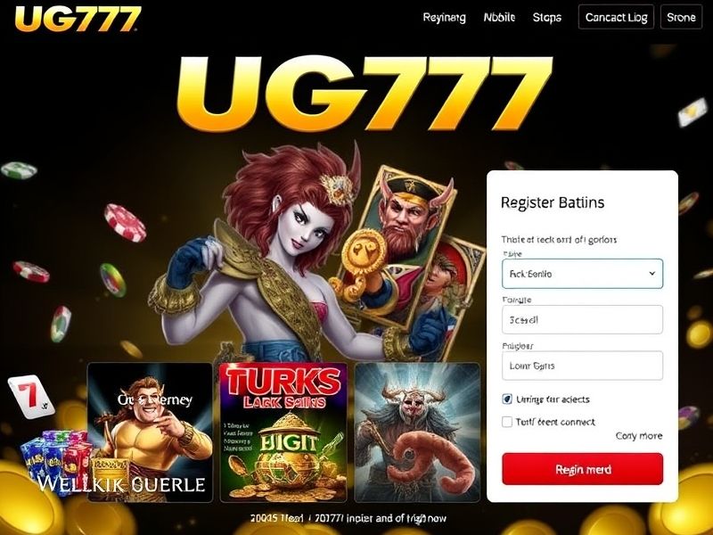 Welcome to ug777 login.com, the ultimate online gambling platform for casino games, slots, poker, and more. Access real-money gaming securely with expert guides and promotions.